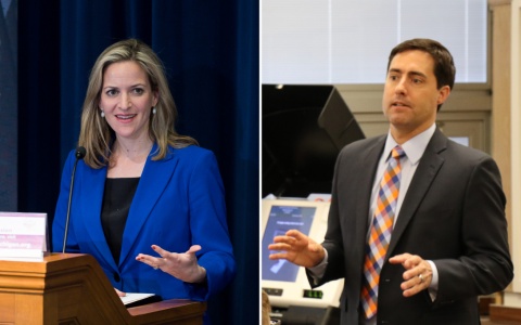 Jocelyn Benson and Frank LaRose on voter turnout and access in Ohio and Michigan